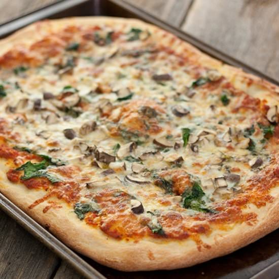 Truffled Mushroom Pizza - Recipe photo by HiddenFruitsAndVeggies
