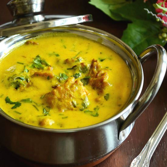 Punjabi Kadhi Pakora - Recipe photo by Sangeetha