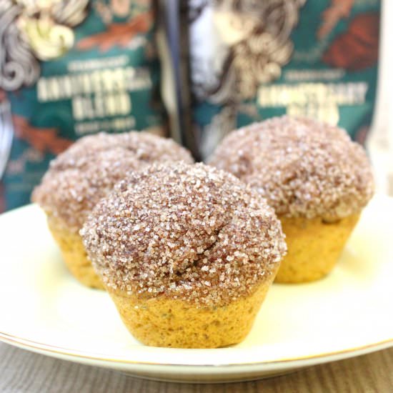 Pumpkin Spice Mini Muffins - Recipe photo by BlissfulBritt
