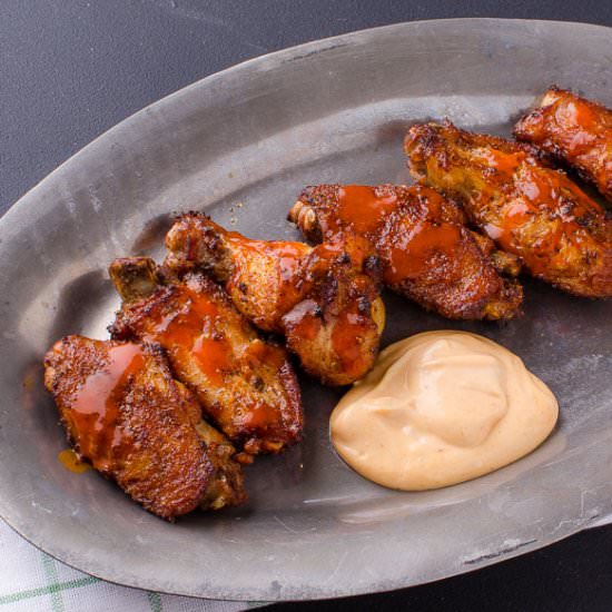 Smoke & Fried Chicken Wings - Recipe photo by slapyodaddybbq