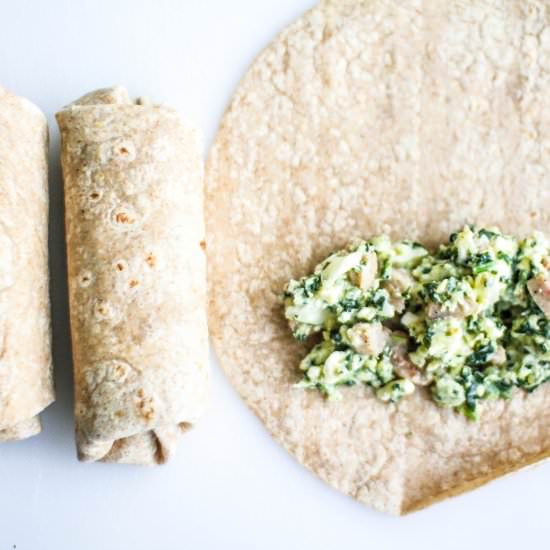 Healthy Breakfast Burrito - Recipe photo by RecipeRighter