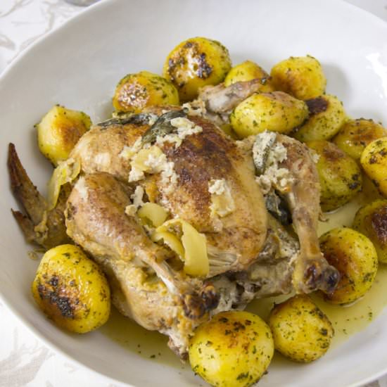 Chicken Cooked in Milk - Recipe photo by vivalafood