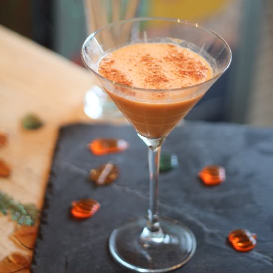 The Best Pumpkin Pie Martini Ever - Recipe photo by lovehappyhour