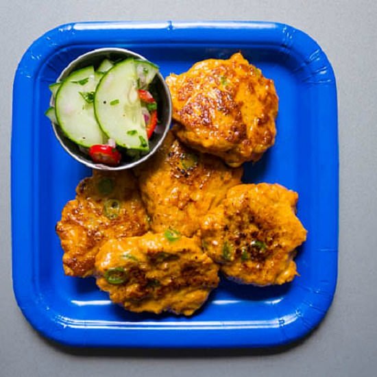Thai Chicken Cakes (Tod Mun Gai) - Recipe photo by eatmorefoodproject