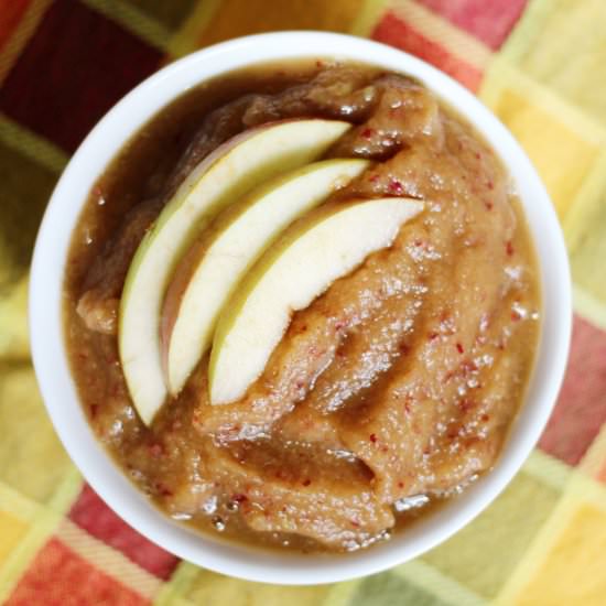 Maple Cinnamon Applesauce - Recipe photo by vermodern