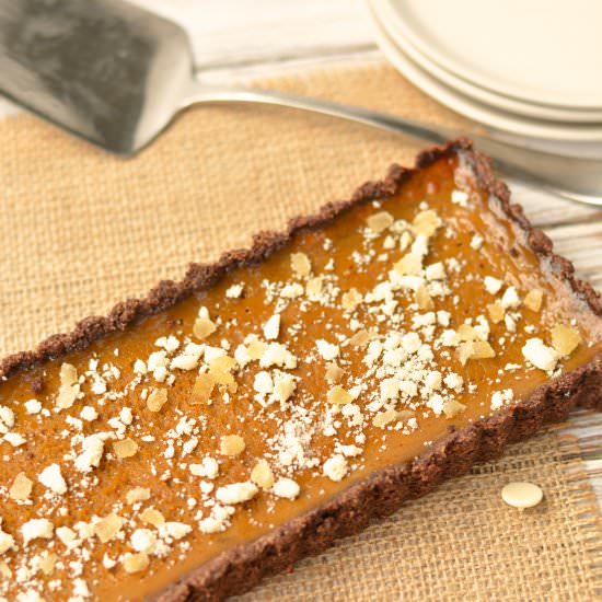 Gluten Free Pumpkin Tart - Recipe photo by Fearless Dining