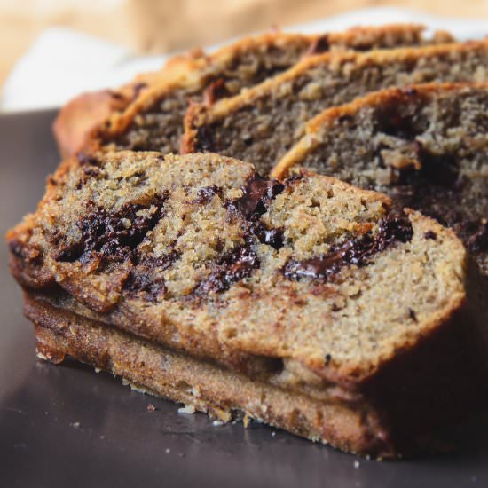 Healthy Chocolate Chip Fudge Cake - Recipe photo by besmarteatsmart