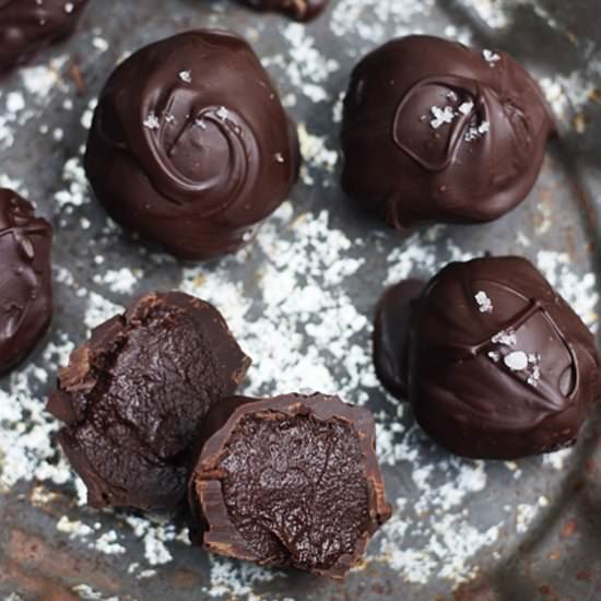 Chocolate Truffles - Recipe photo by fromthelarder