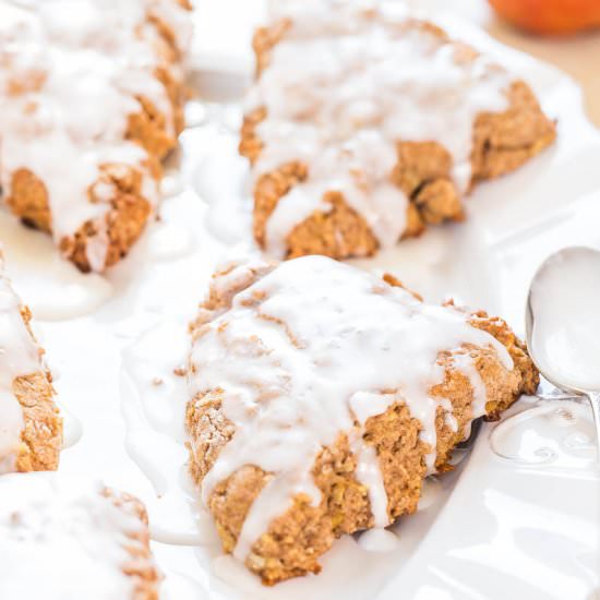 Glazed Apple Cinnamon Scones - Recipe photo by Averie