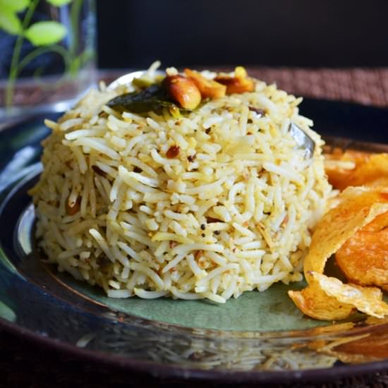 Spicy eggplant rice recipe - Recipe photo by Harini123