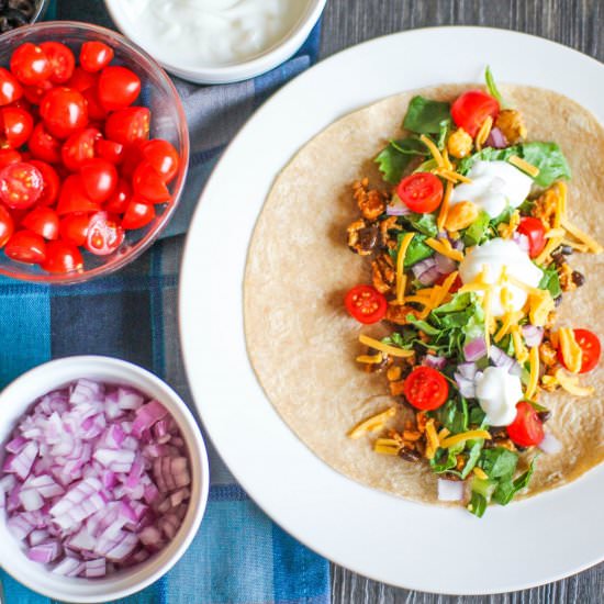 Healthy Turkey Tacos - Recipe photo by RecipeRighter