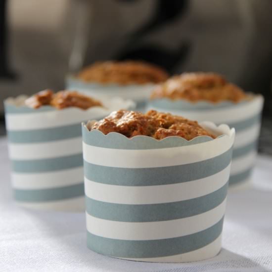 Vegan Citrus Zucchini Muffins - Recipe photo by darka