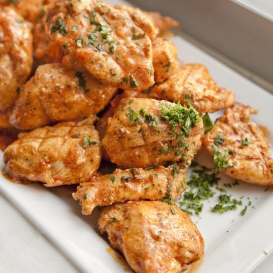 Spicy Cumin Chicken Poppers - Recipe photo by urbancookery