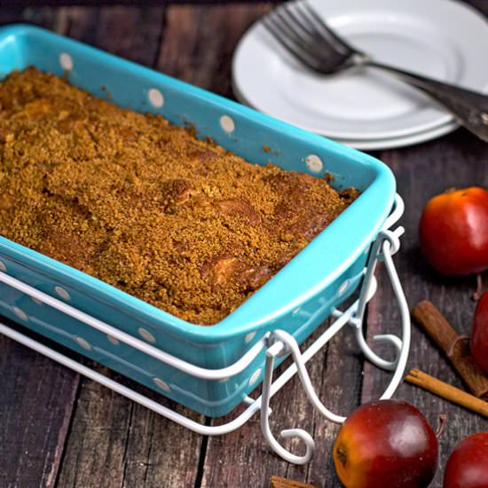 Justin's Apple Cinnamon White Cake - Recipe photo by The Midnight Baker