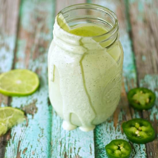 Zesty Lime Jalapeno Ranch - Recipe photo by slowcookergourmet