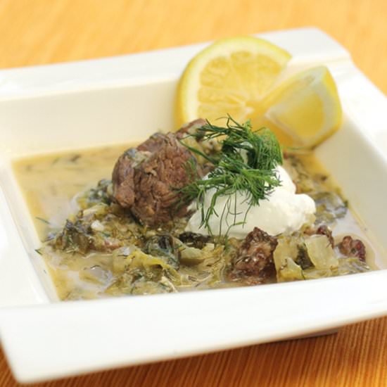 Lamb Fricassee - Recipe photo by Food Gal