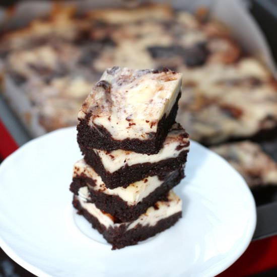 Brownies with Mascarpone Cheese - Recipe photo by T as Tasty