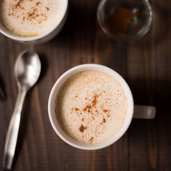 Best Ever Eggnog Latte - Recipe photo by asweetpeachef
