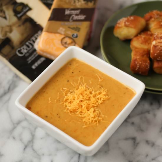 Pumpkin Beer Cheese Dip - Recipe photo by ChezCateyLou