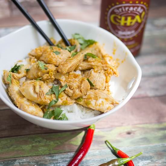 Sriracha Lemongrass Chicken - Recipe photo by jamonkey