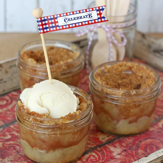 Apple Pie in a Jar - Recipe photo by Glorious Treats