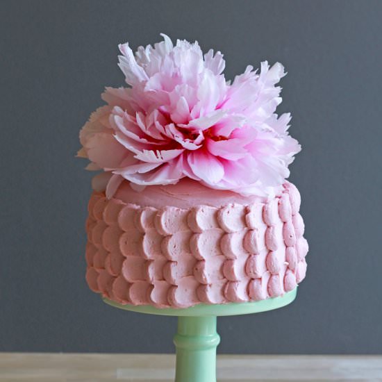 Raspberry Cream Cake - Recipe photo by citycupcakes
