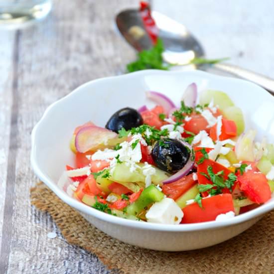 Spicy Shopska Salad - Recipe photo by DeniseNoc