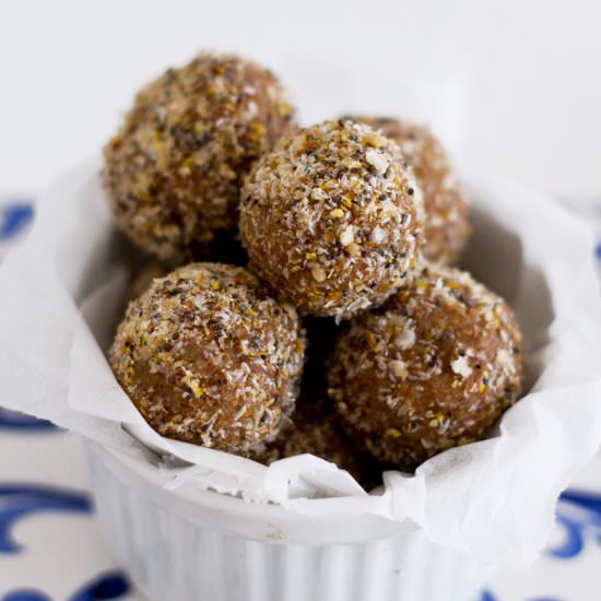 3-Ingredient Protein Balls - Recipe photo by notyourstandard