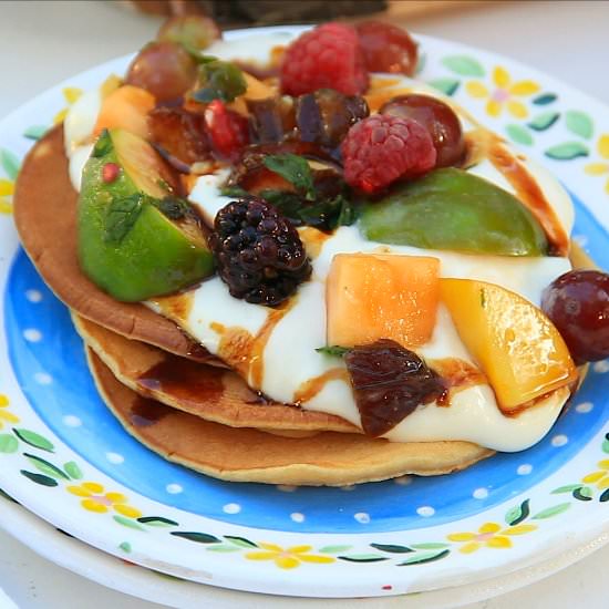 Yogurt and Date Honey Panackes - Recipe photo by joyofkosher