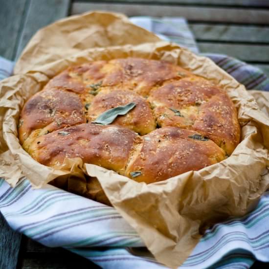 Sage and Onion Tear and Share Bread - Recipe photo by MagdasCauldron