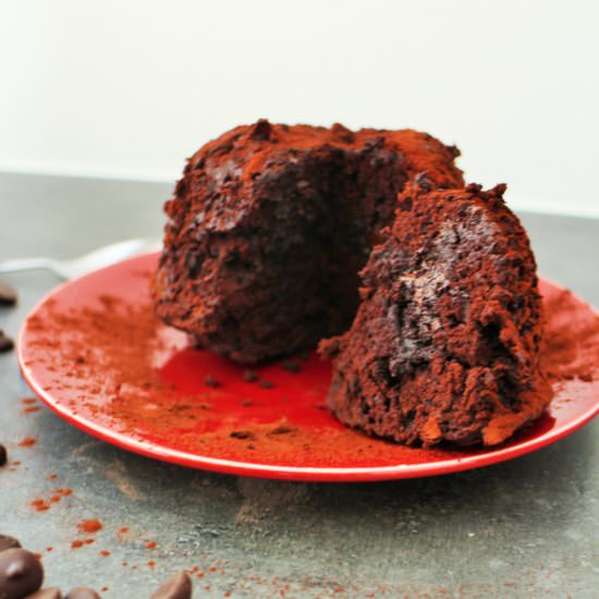 Love in My Mug aka Brownie Mug Cake - Recipe photo by vivavega