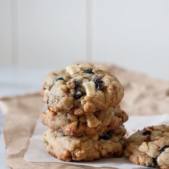 Blueberry Coconut White Chocolate - Recipe photo by heartsinmyoven