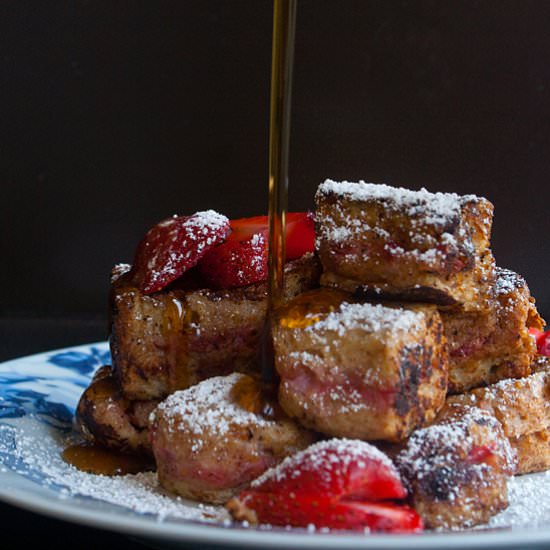 Strawberry Lemon French Toast Bites - Recipe photo by heartsinmyoven