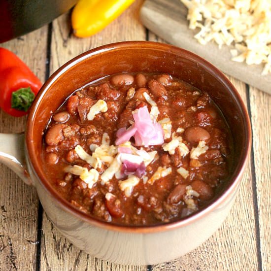 Spicy Texas Chili - Recipe photo by SparklesKathy