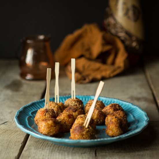 Baked Quinoa Veggie Balls - Recipe photo by FlavzCorner
