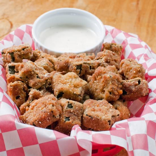 Fried Okra Bites - Recipe photo by baked in