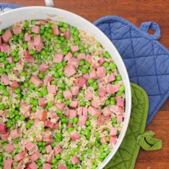 Ham and Brown Rice Casserole - Recipe photo by Thehappyflammily