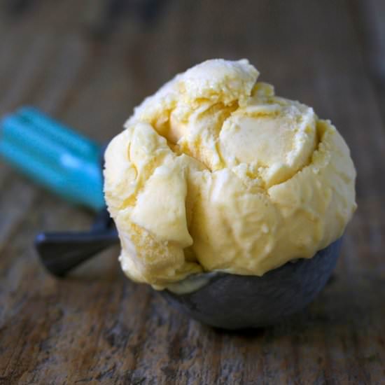 Pawpaw Ice Cream - Recipe photo by gourmandistan