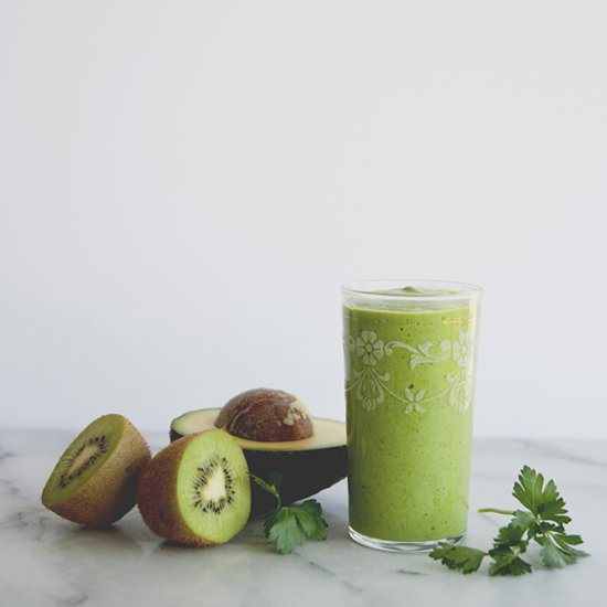 Mas Verde Smoothie - Recipe photo by thekitchykitchen