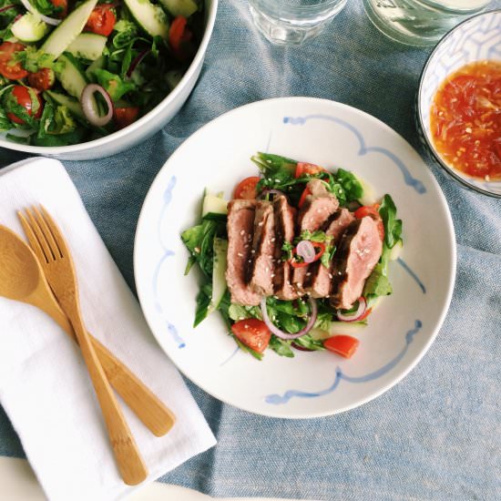 Thai Beef Salad - Recipe photo by Culinessa