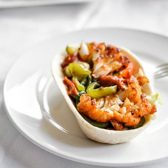 Roasted Cauliflower Tortillas - Recipe photo by Daniela @foodrecipeshq