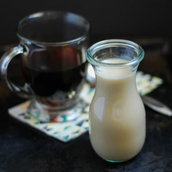 Dairy-Free Coffee Creamer - Recipe photo by simplyhappenstance
