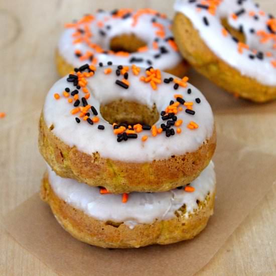 Baked Pumpkin Glazed Donuts - Recipe photo by 360familynutrition