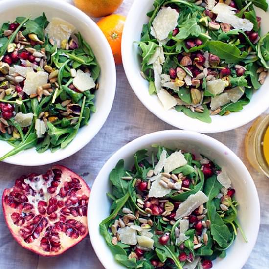 Fall Salad w/ Clementine Dressing - Recipe photo by doublethyme