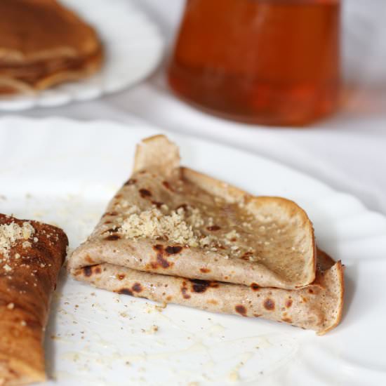 Buckwheat Crepes - Recipe photo by T as Tasty