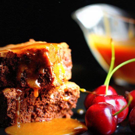 Twix Brownies - Recipe photo by menakarun