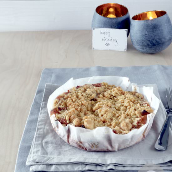 Apple Crumble Cake - Recipe photo by julzalicious