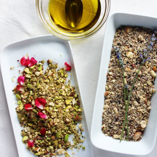 Egyptian Floral Dukkah - Recipe photo by Aphrocuisine