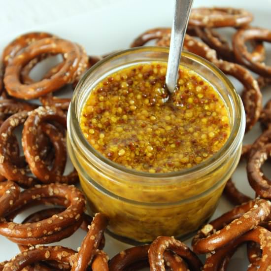 Whole Grain Beer Mustard - Recipe photo by SolidGoldEats