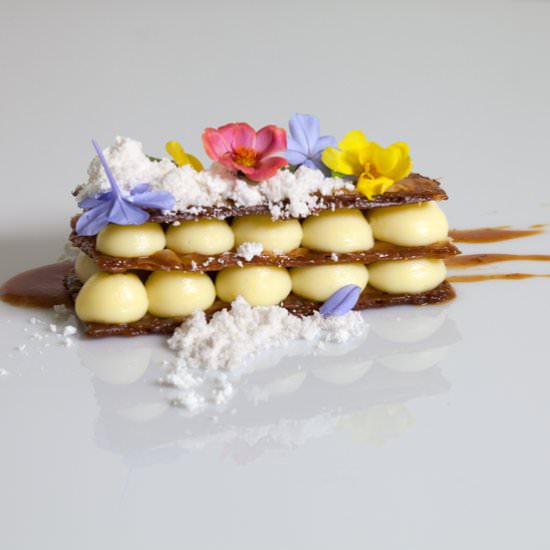 Banana Napoleon with Coconut Snow - Recipe photo by Serena Lissy